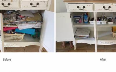 Organise Craft Cupboard & Linen Cupboard